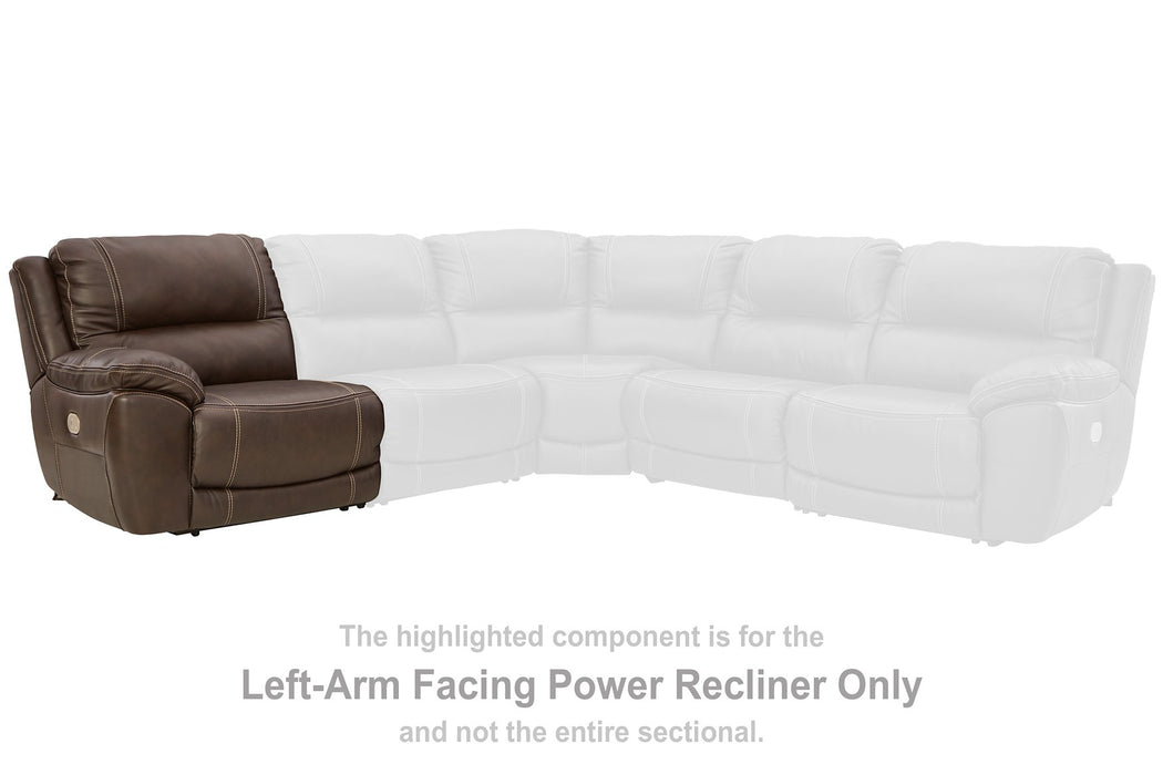 Dunleith Power Reclining Sectional - Furniture 2 Go- FL