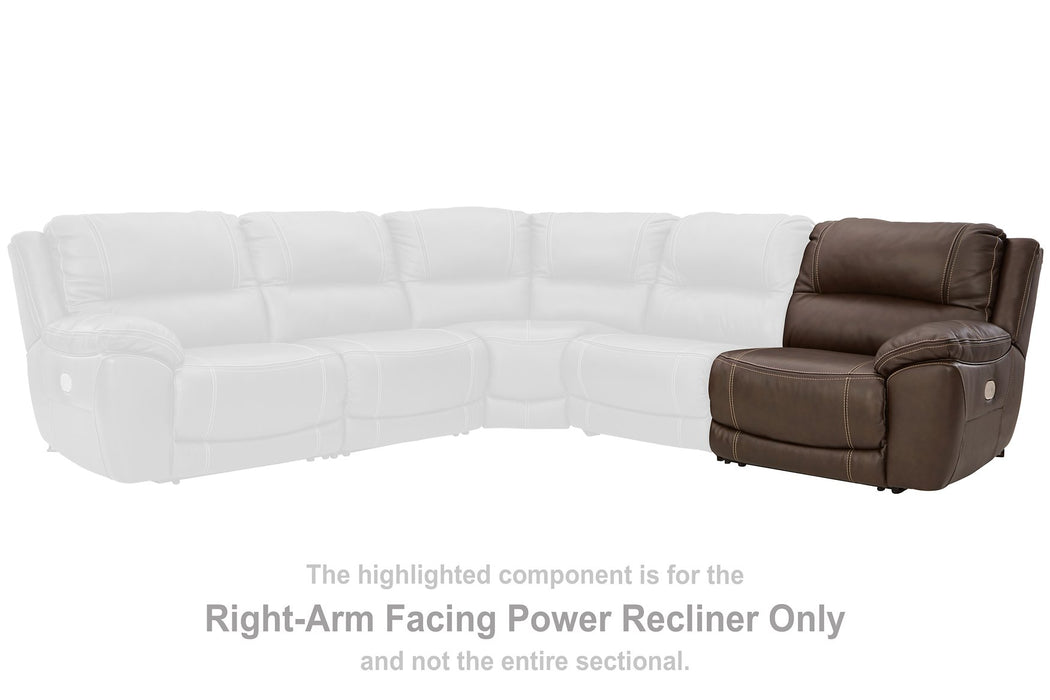 Dunleith Power Reclining Sectional - Furniture 2 Go- FL