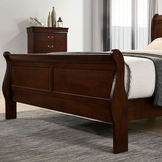 Louis Philippe Queen Bedroom Set - Furniture 2 Go- FL