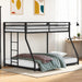 Rothwell Metal Bunk Bed Twin/ Full - Furniture 2 Go- FL