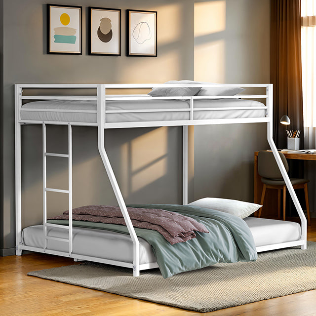Rothwell Metal Bunk Bed Twin/ Full - Furniture 2 Go- FL
