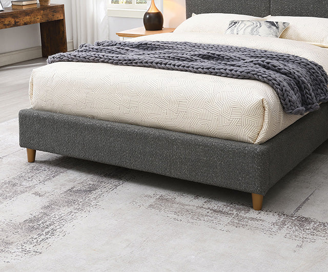 Stavern Bed Black & Grey