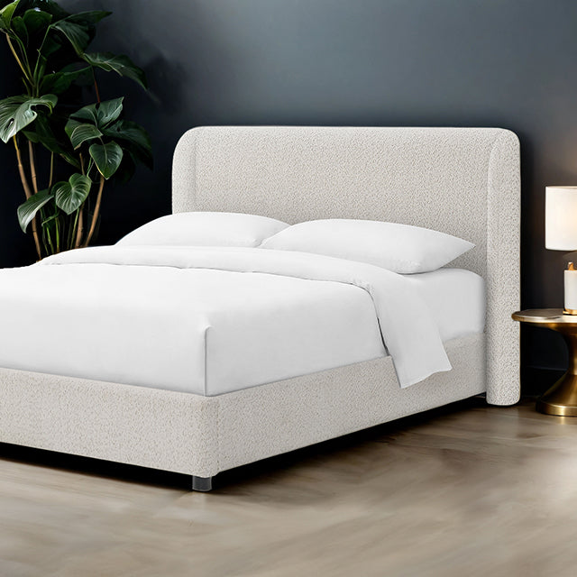 Laverni E.King, Full, & Queen Bed White, Grey, & Black